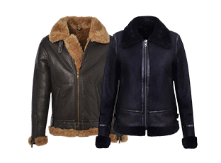 Custom Leather Aviator Jacket