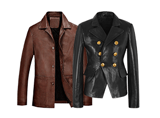 Custom Leather Coats And Blazers